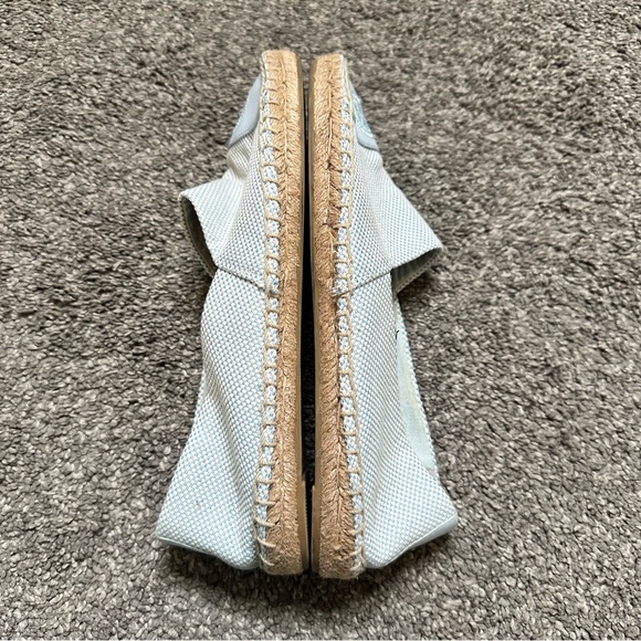 Tory Burch Colorblock Espadrille Flat in Seltzer Blue - Picture 3 of 9